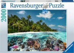 2000pc Puzzle - A Dive in the Maldives 2000pc