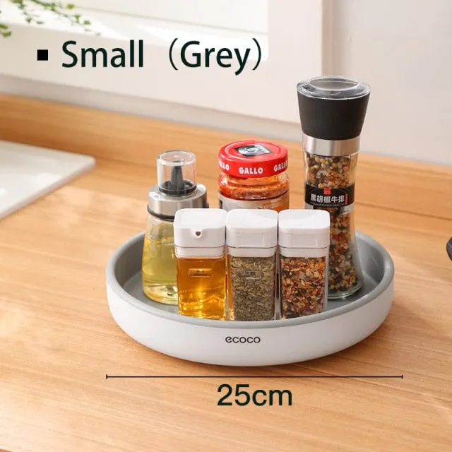 360 Rotating Round Storage Tray - Jennyhome