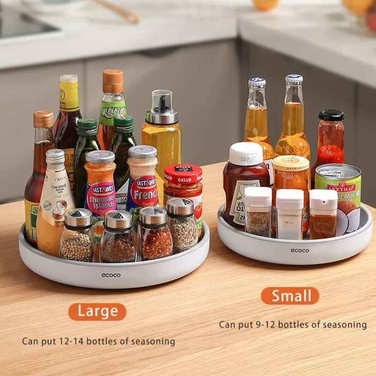 360 Rotating Round Storage Tray - Jennyhome