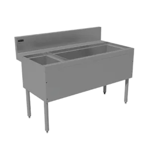 Advance Tabco PRC-24-42R-10 Underbar Ice Bin/Cocktail Station