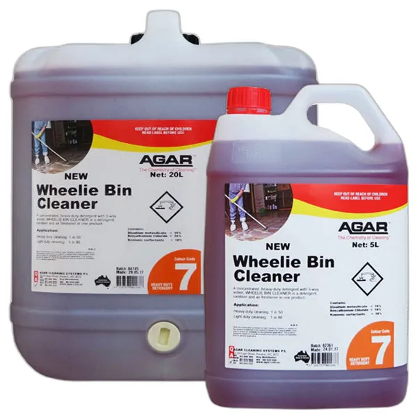 Agar Wheelie Bin Cleaner