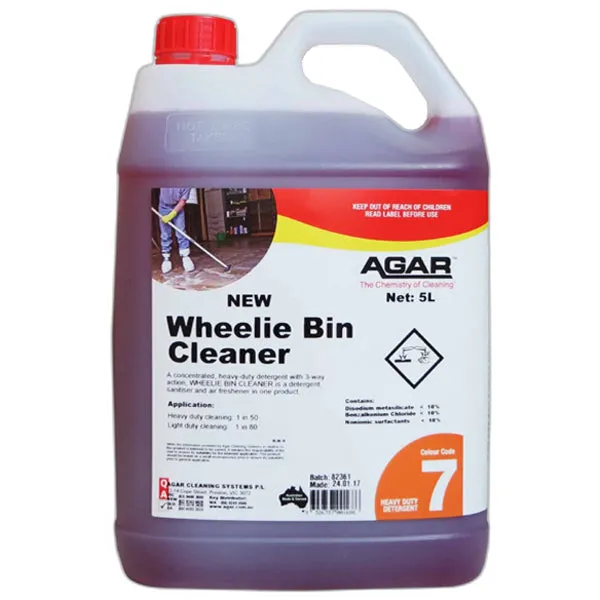 Agar Wheelie Bin Cleaner