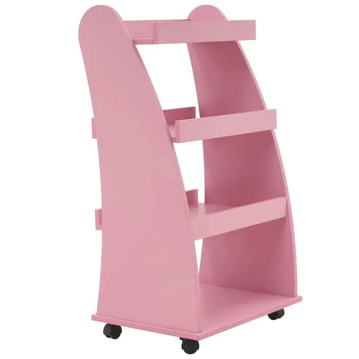 Alex 4-Tier Salon Rolling Utility Cart