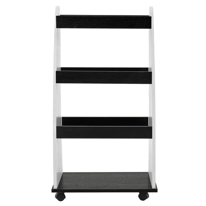 Alex 4-Tier Salon Rolling Utility Cart