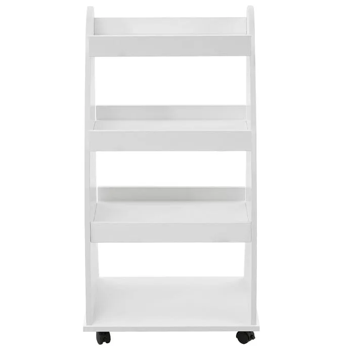 Alex 4-Tier Salon Rolling Utility Cart