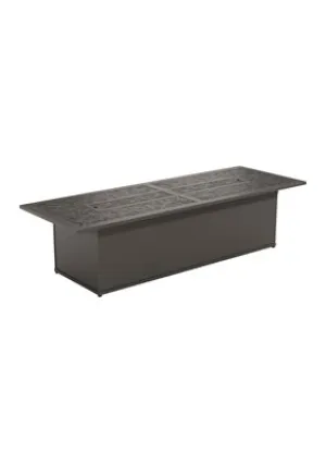 Arazzo 75" x 27" Rectangular, 18" Height, Match Lit Fire Pit by Tropitone