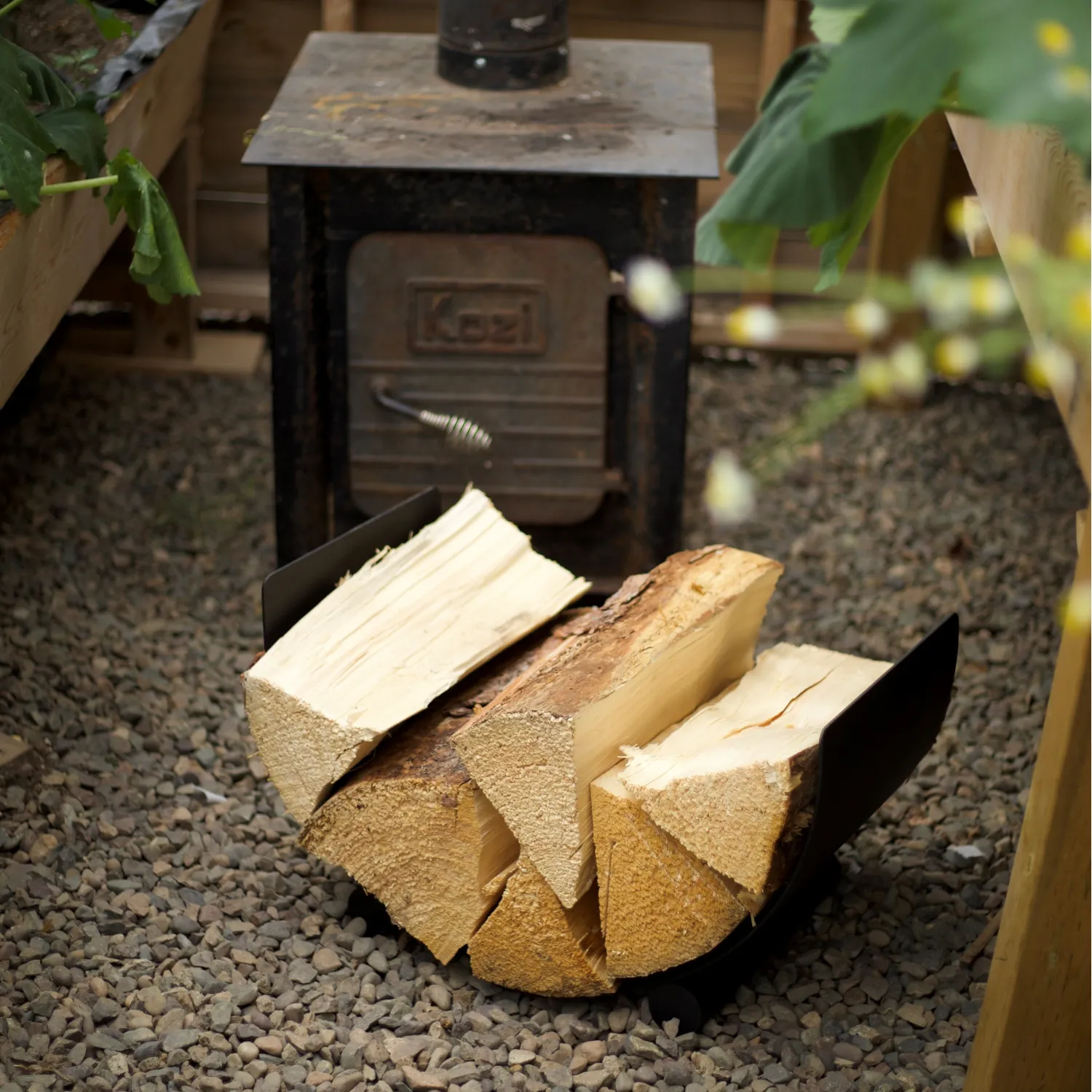 Arch Log Holder