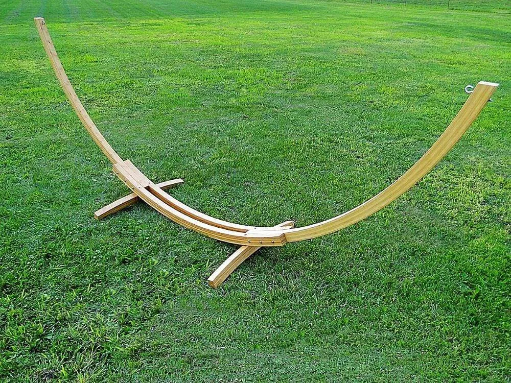 Bamboo Hammock Stand - Eco-Friendly XL