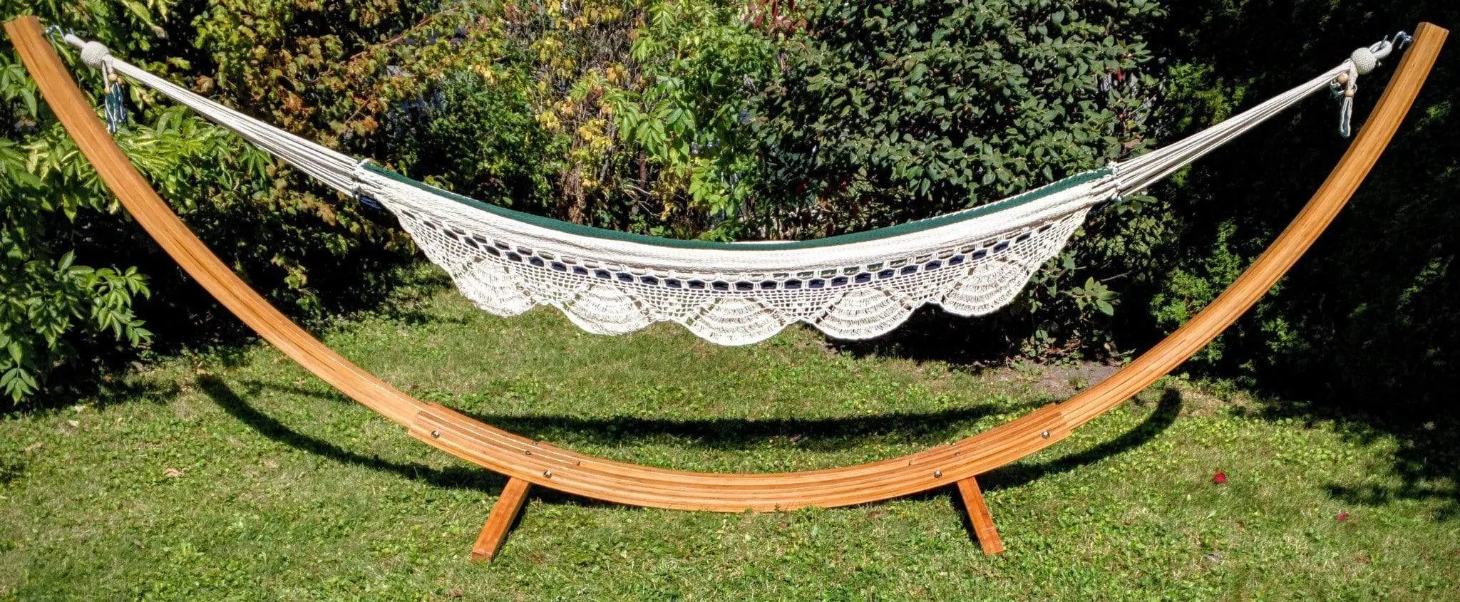 Bamboo Hammock Stand - Eco-Friendly XL