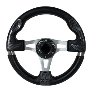 Carbon Fiber GTA1 Golf Cart Steering Wheel