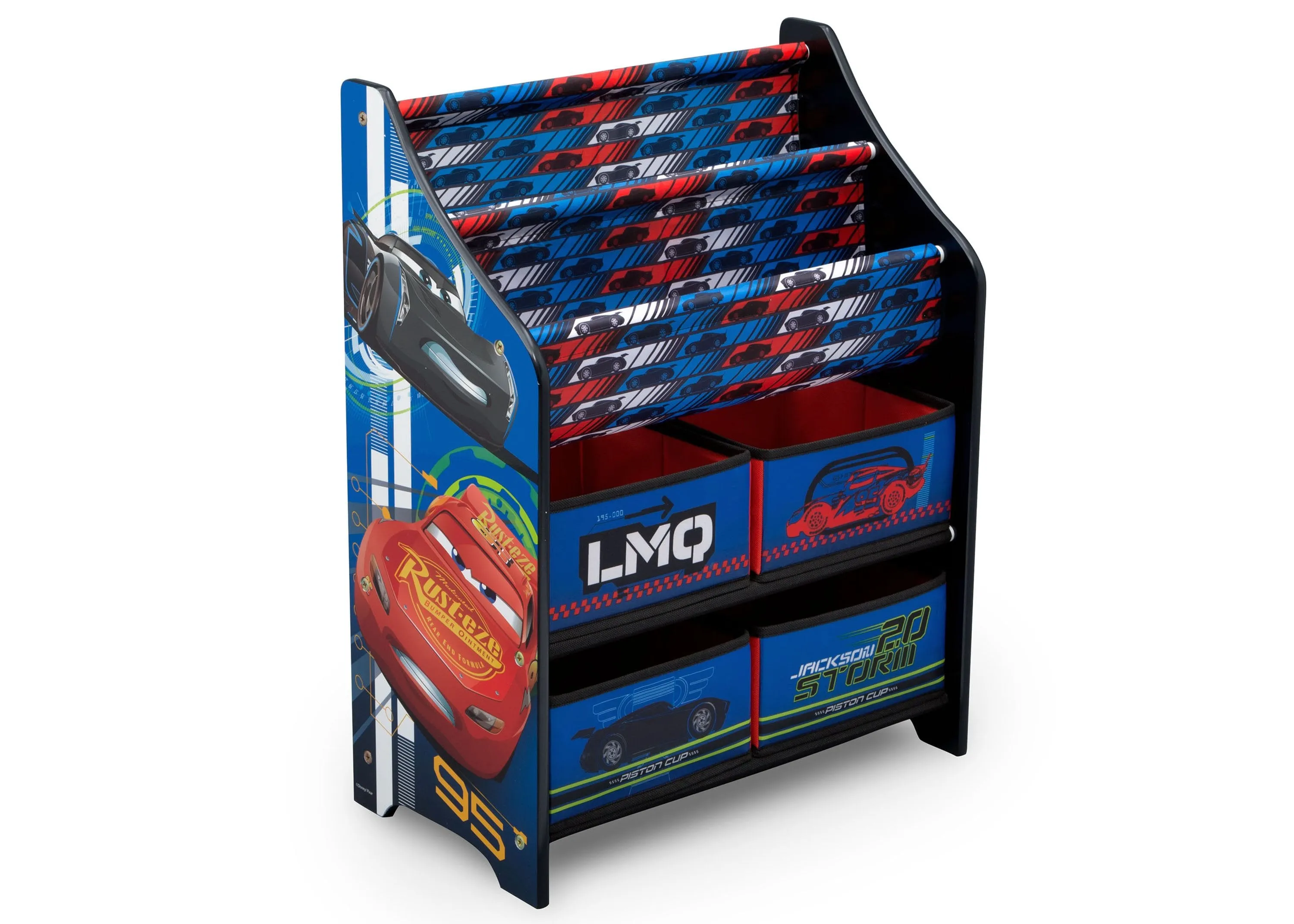 Cars Book and Toy Organizer