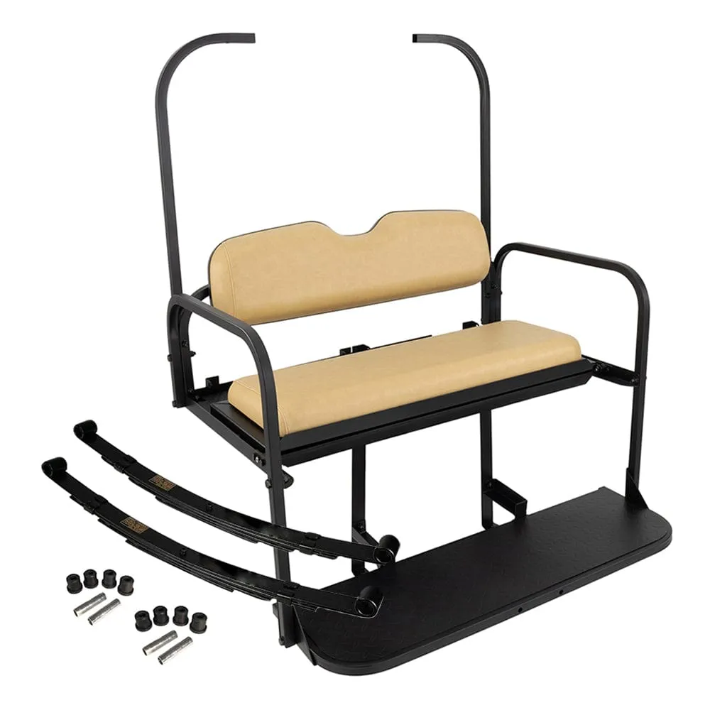 Club Car DS Golf Cart Rear Flip Seat Kit (1982-2000.5) | Gusto™