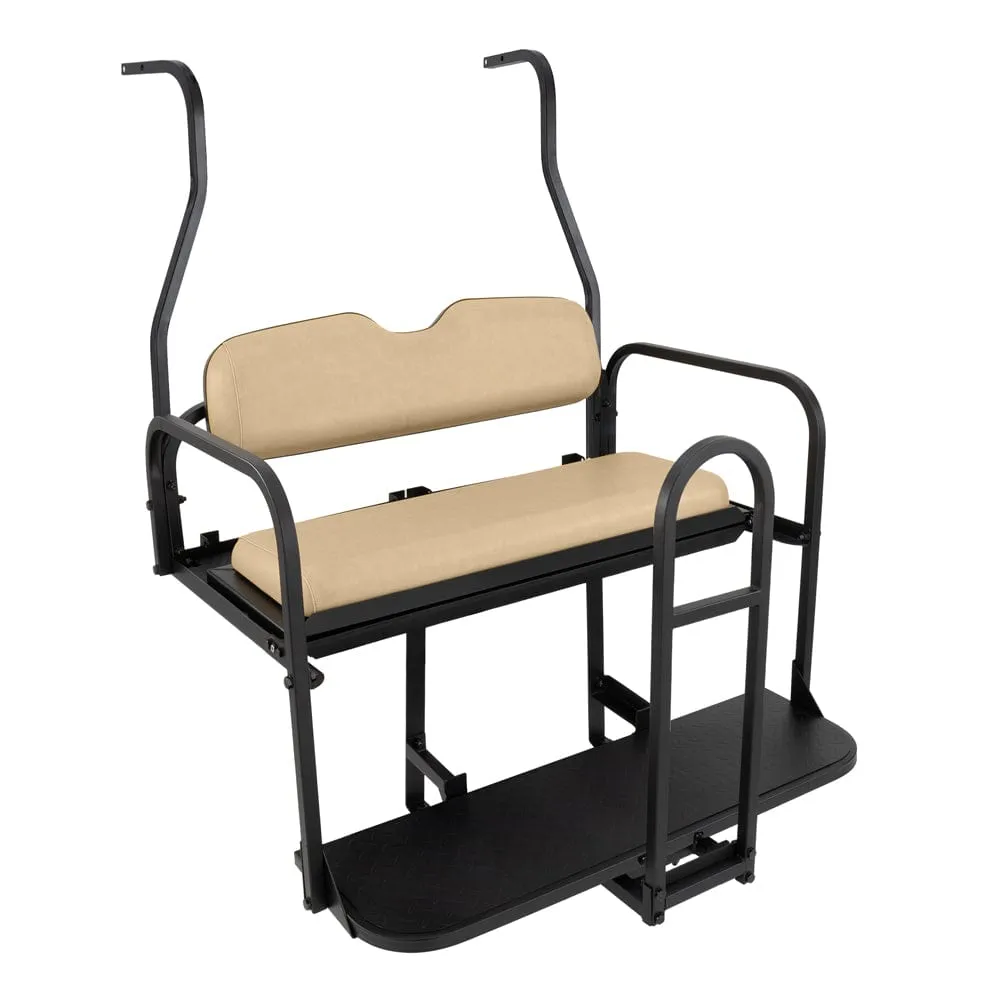 Club Car DS Golf Cart Rear Flip Seat Kit (2000.5 -2008) | Gusto®