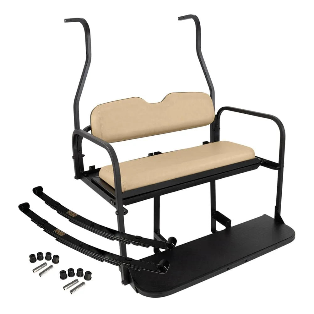 Club Car DS Golf Cart Rear Flip Seat Kit (2000.5 -2008) | Gusto®