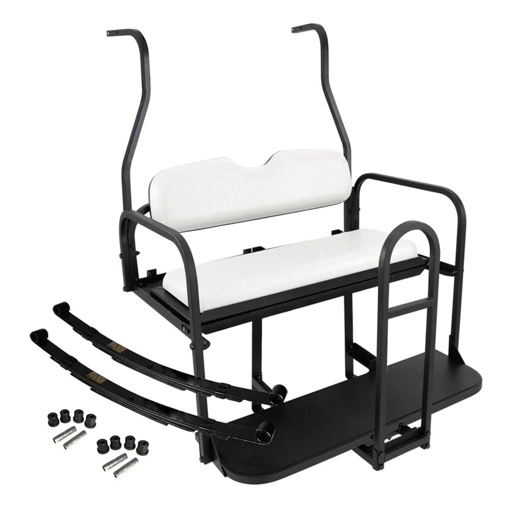 Club Car DS Golf Cart Rear Flip Seat Kit (2000.5 -2008) | Gusto®