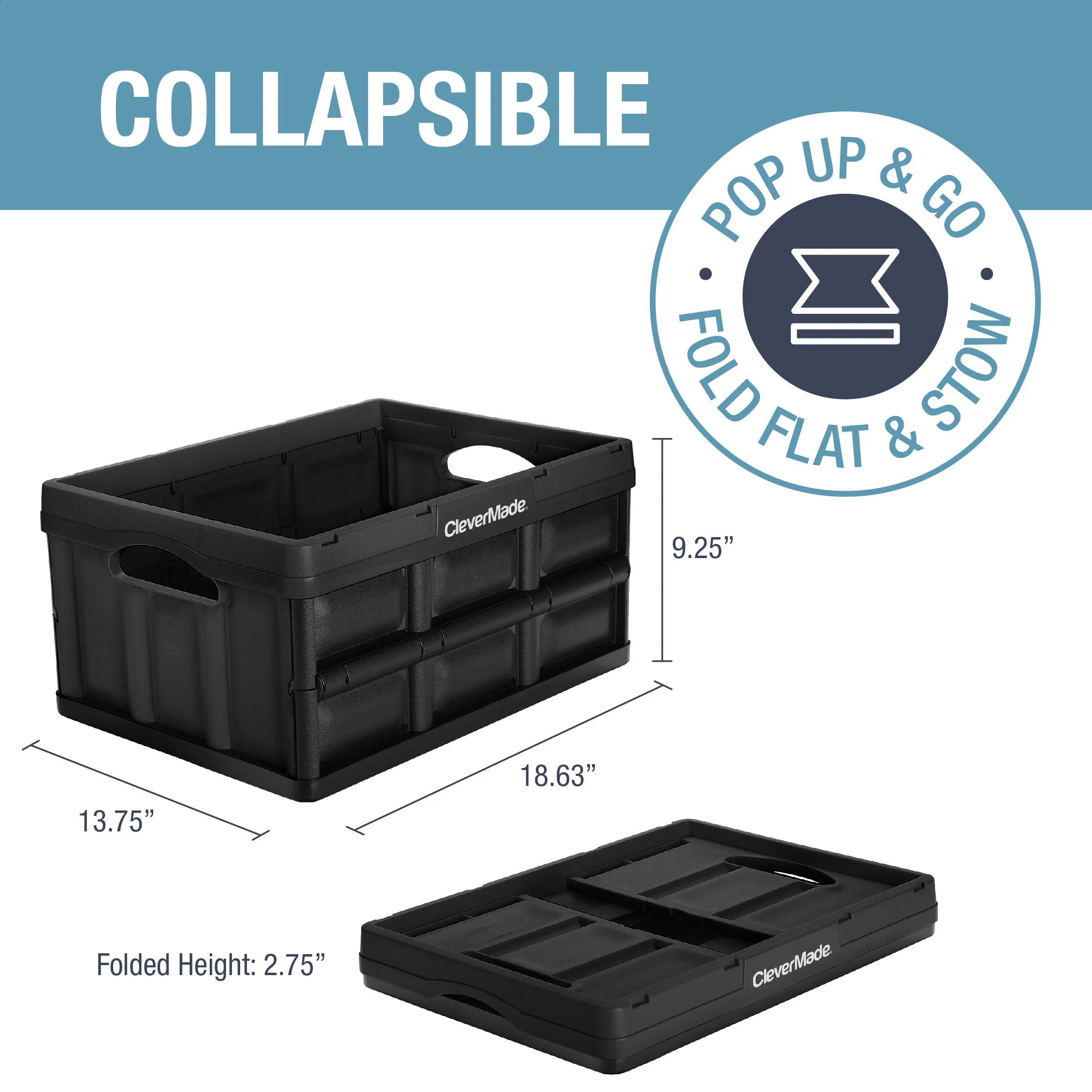 Collapsible Storage Bin