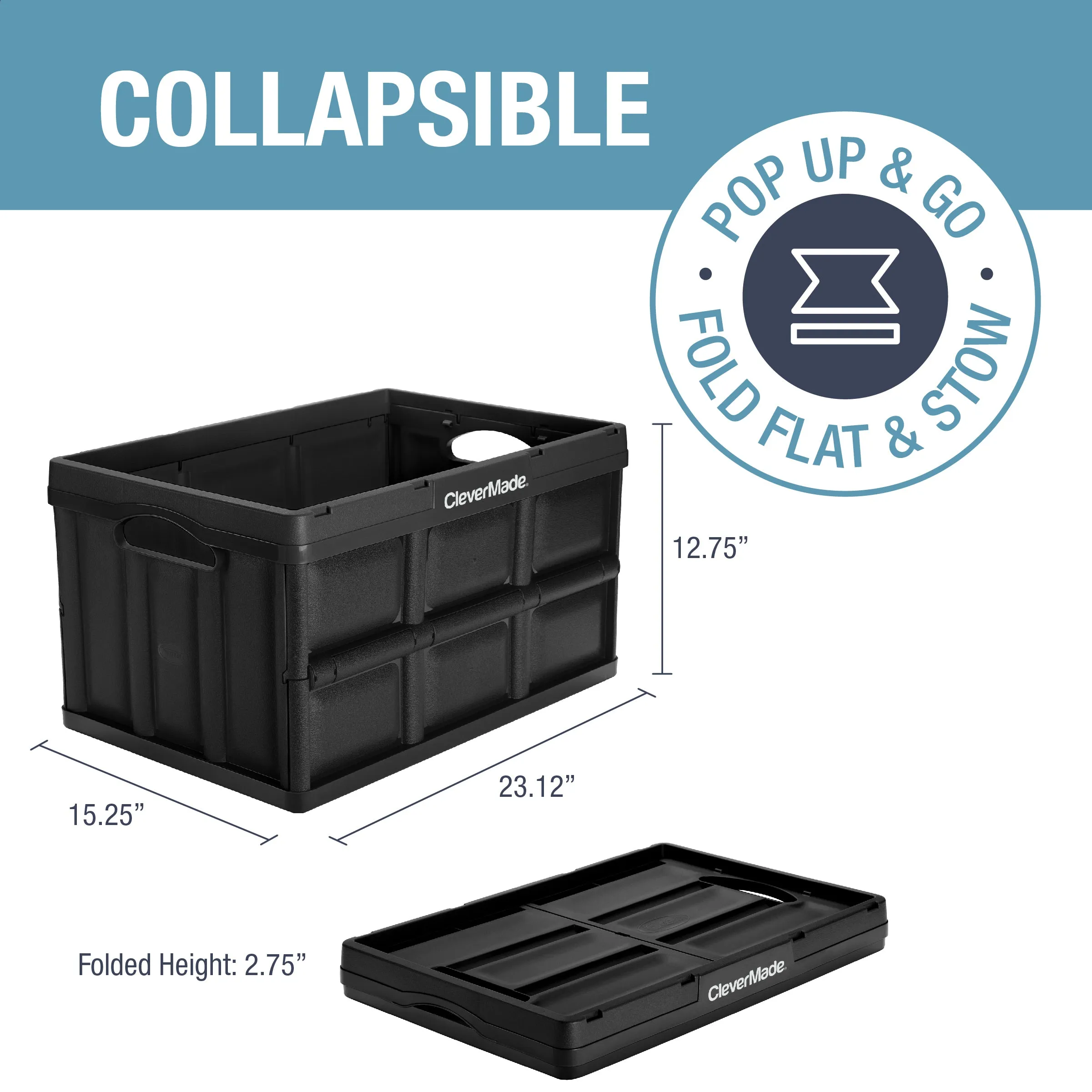 Collapsible Storage Bin