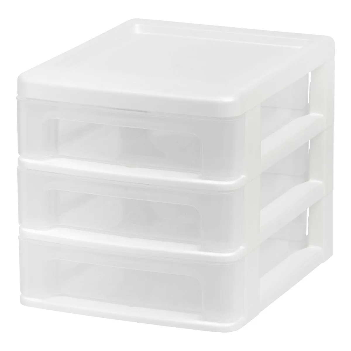 Compact Desktop Organizer 3 Drawer 2 Pack