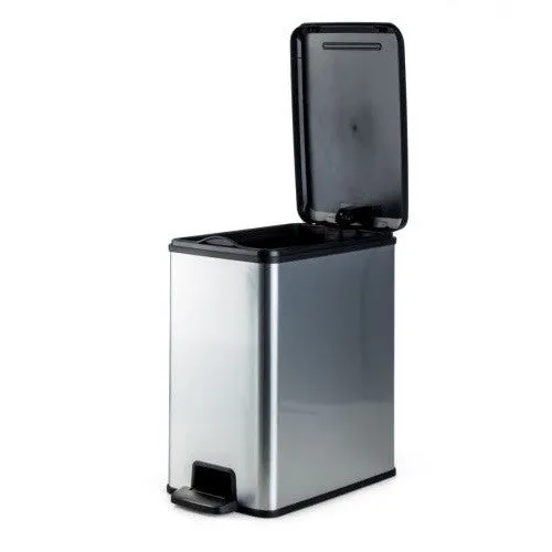 Deco Slim Pedal Bin 25L Metallic