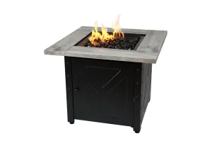 Endless Summer Mason 30" LP Square LP Fire Pit