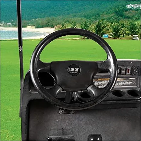 Golf Cart Steering Wheel Cover High Quality Anti-Slip Silicone for EZ GO - 10L0L