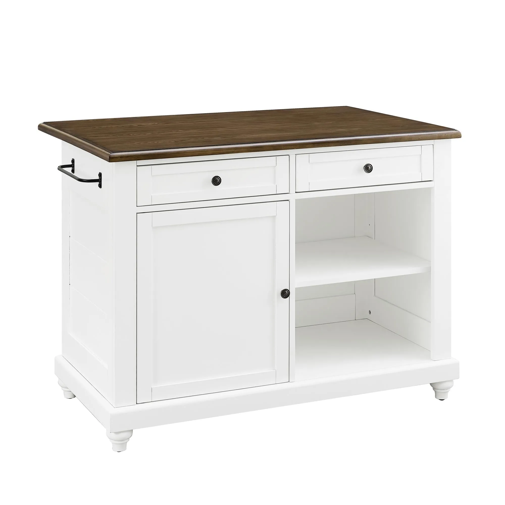 Kelsey Kitchen Island with 2 Stools