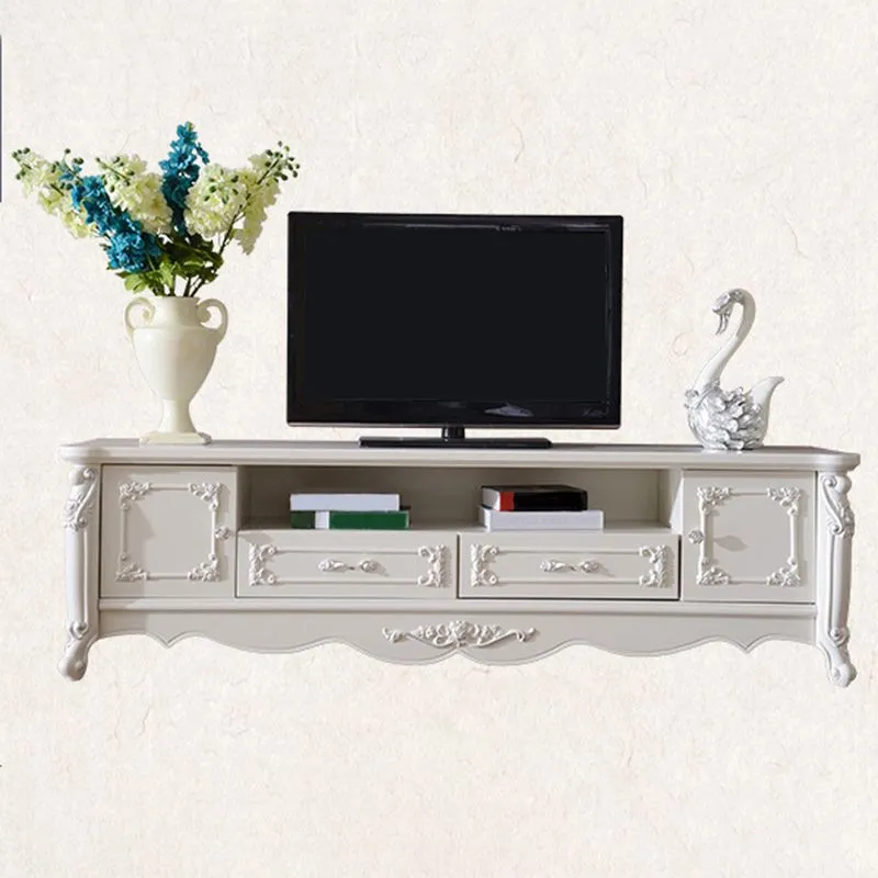 Royal European Style Minimalist TV Cabinet