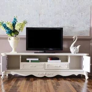 Royal European Style Minimalist TV Cabinet