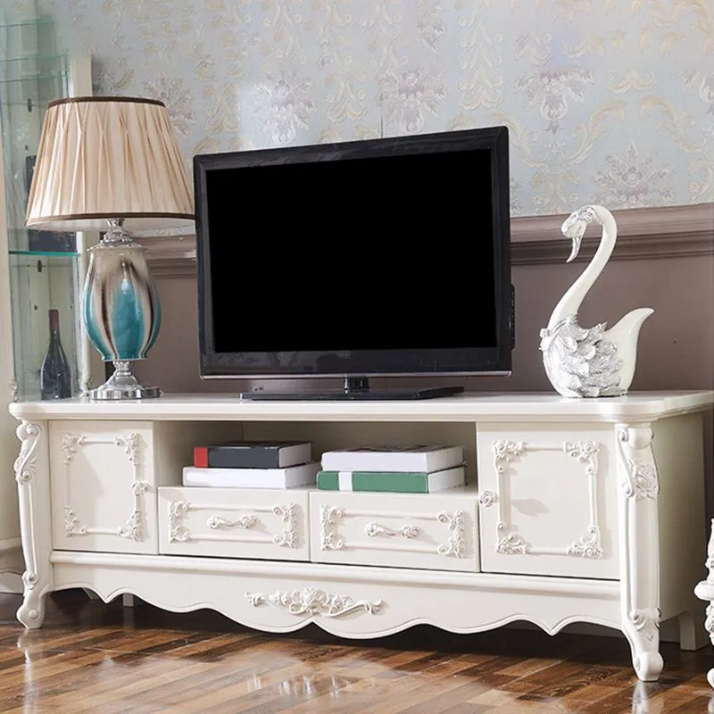 Royal European Style Minimalist TV Cabinet