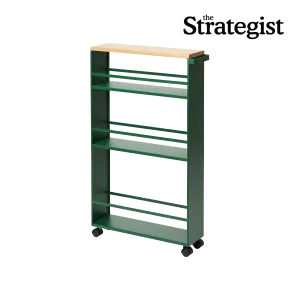 Slim Storage Cart (32" H)  - Steel - Forest Green