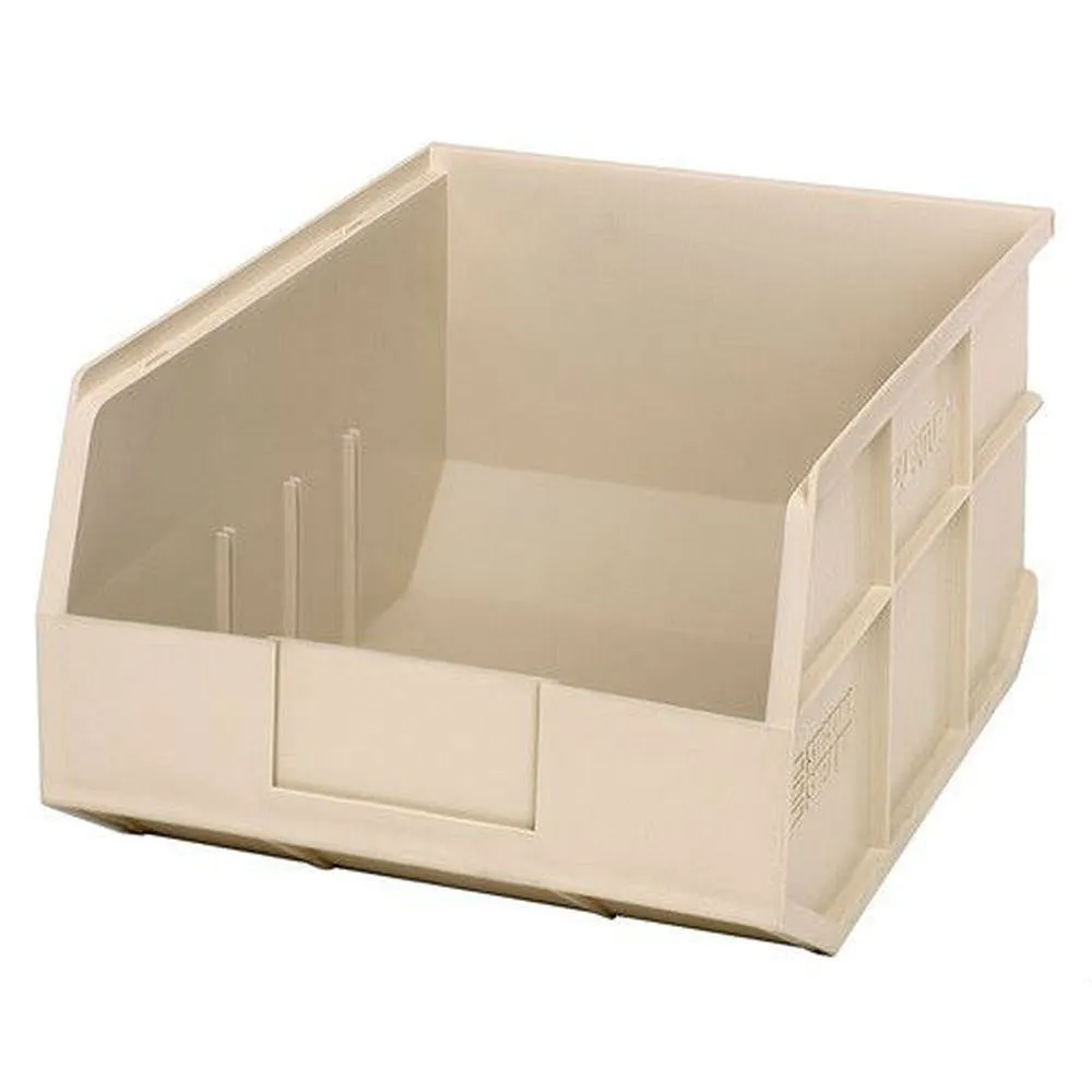 Stackable Shelf Bins 11"W x 14"L x 7"H (6 Pack)