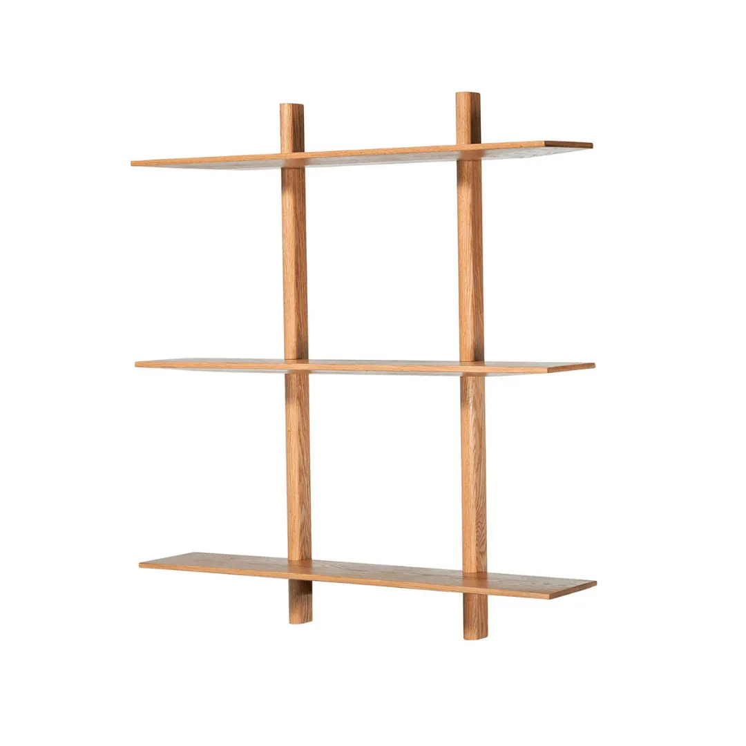 Tulum Oak Shelf | 90x20x100cm