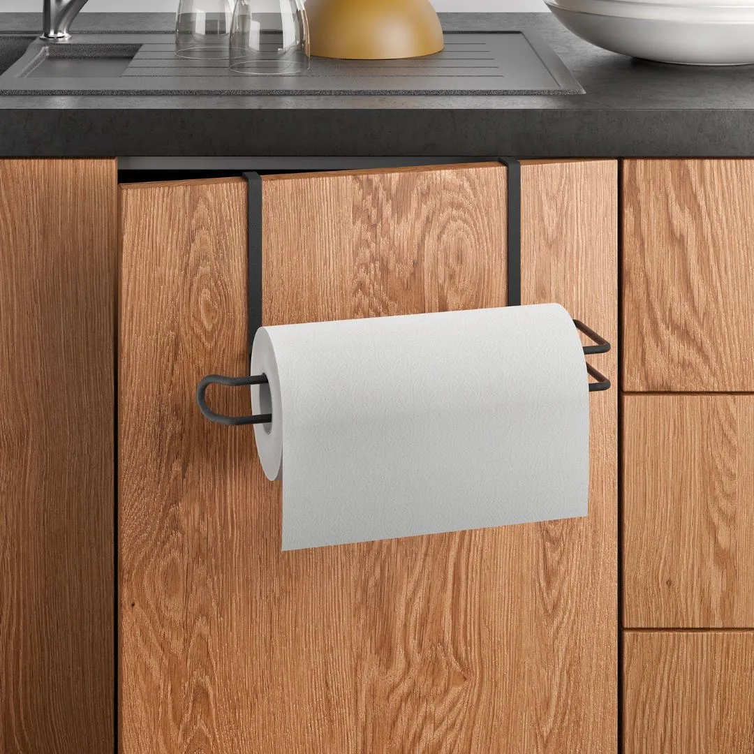 Undershelf Hanging Paper Roll Holder 2 Way