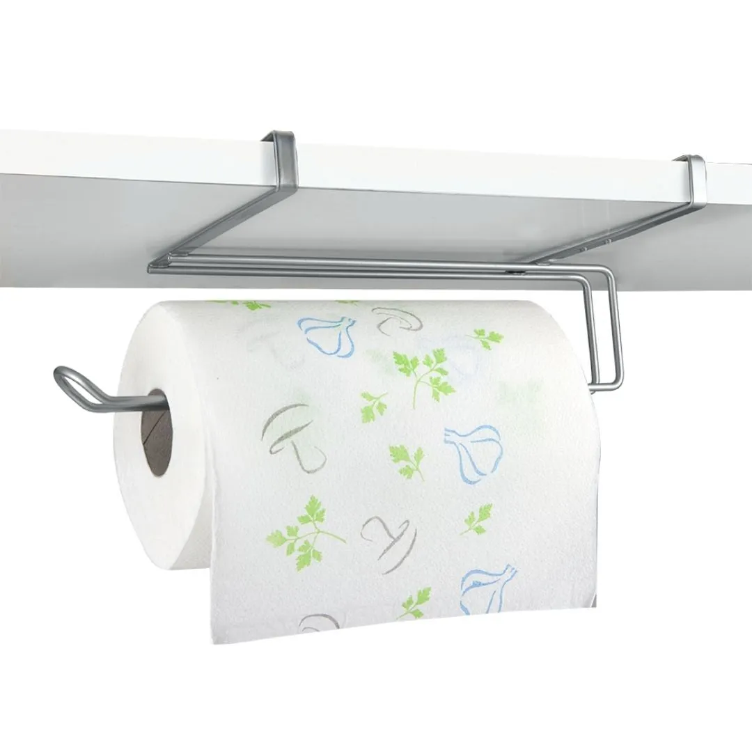 Undershelf Hanging Paper Roll Holder 2 Way