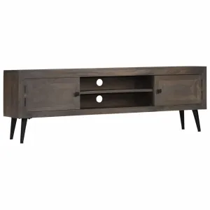 vidaXL TV Cabinet Solid Mango Wood 140x30x45 cm