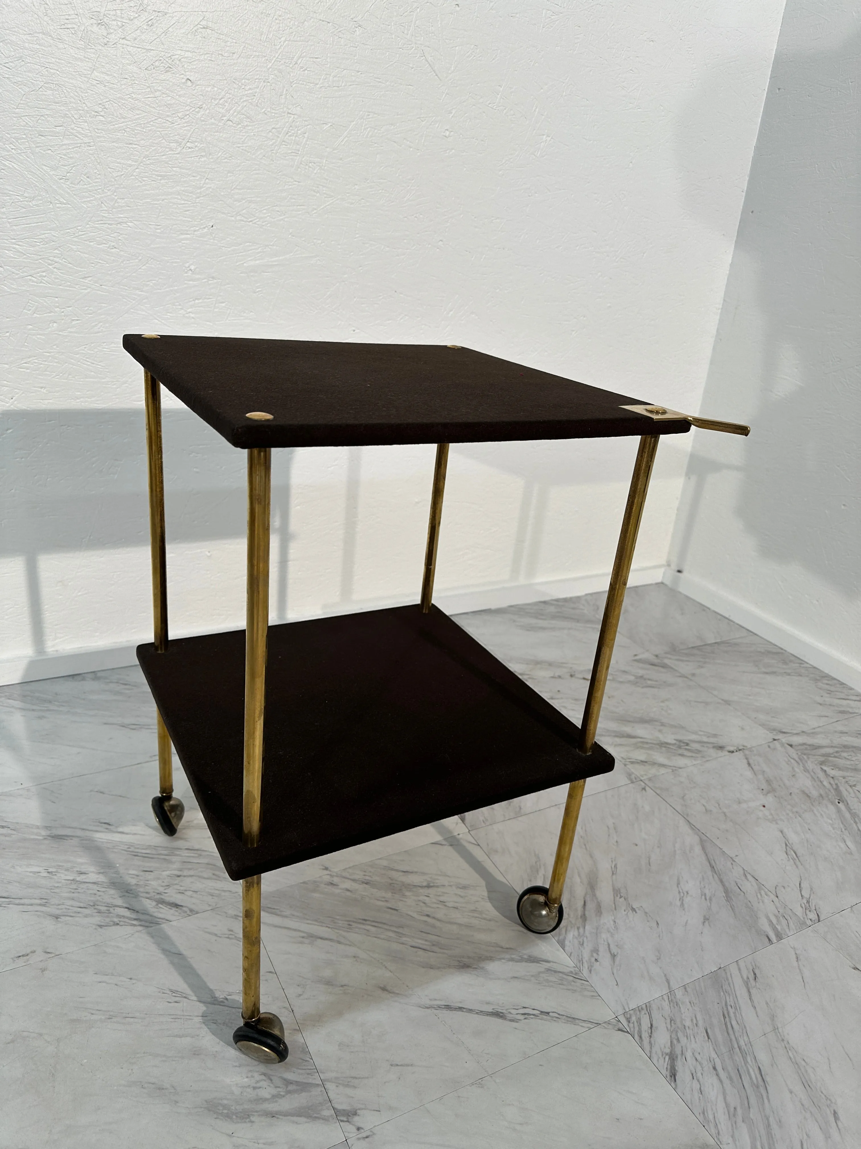 Vintage Italian Trolley on Wheels T9 by Luigi Caccia Dominioni for Azucena, 1960s