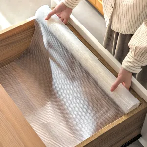 Waterproof NonSlip Shelf Liners Upgrade Kitchen Cabinets