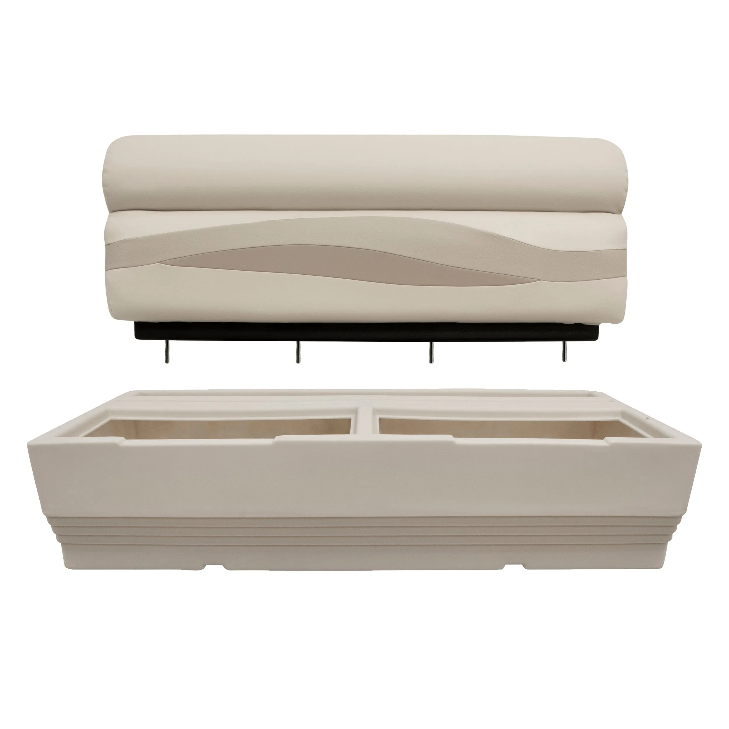 Wise BM1145 Premier Pontoon 50" Bench Cushion Set